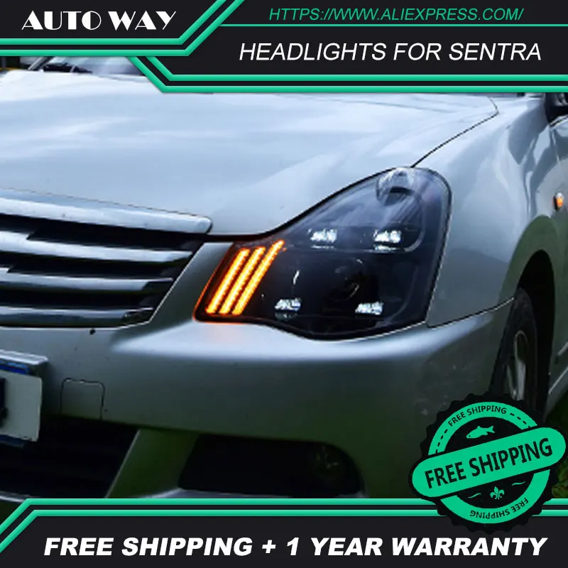 Автомобильный Стайлинг чехол для Nissan Sentra передсветильник РА s 2008-2019 фара