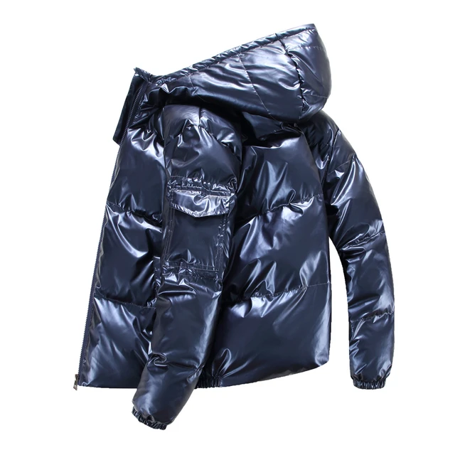 Chaquetas de plumón para hombre, chaqueta acolchada grande y alta para  hombre, con aislamiento, impermeable, abrigo acolchado para esquí de  invierno