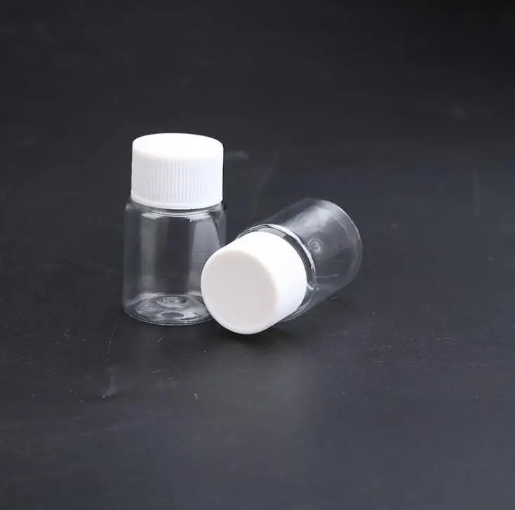 

(500pcs/lot) 15ml/15g Transparent Pet Bottle Pill Bottle Packing Bottle Plastic Bottle With Aluminium Foil Pad Wholesale