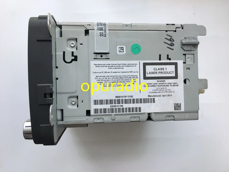 Clearance Free DHL RNS510 SSD SERIES Single DVD PLAYER Radio Navigation 3CD 035 682 C 3CD035682C A2C91598900 for V+W Golf Passat Skoda 3