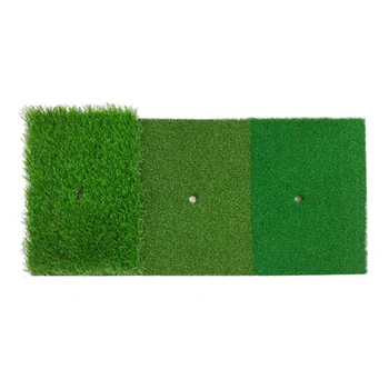 

Golf Practice Mat Artificial Lawn Nylon Grass Rubber Pad Backyard Outdoor Golf Hitting Mat Durable Training Pad 30*60cm