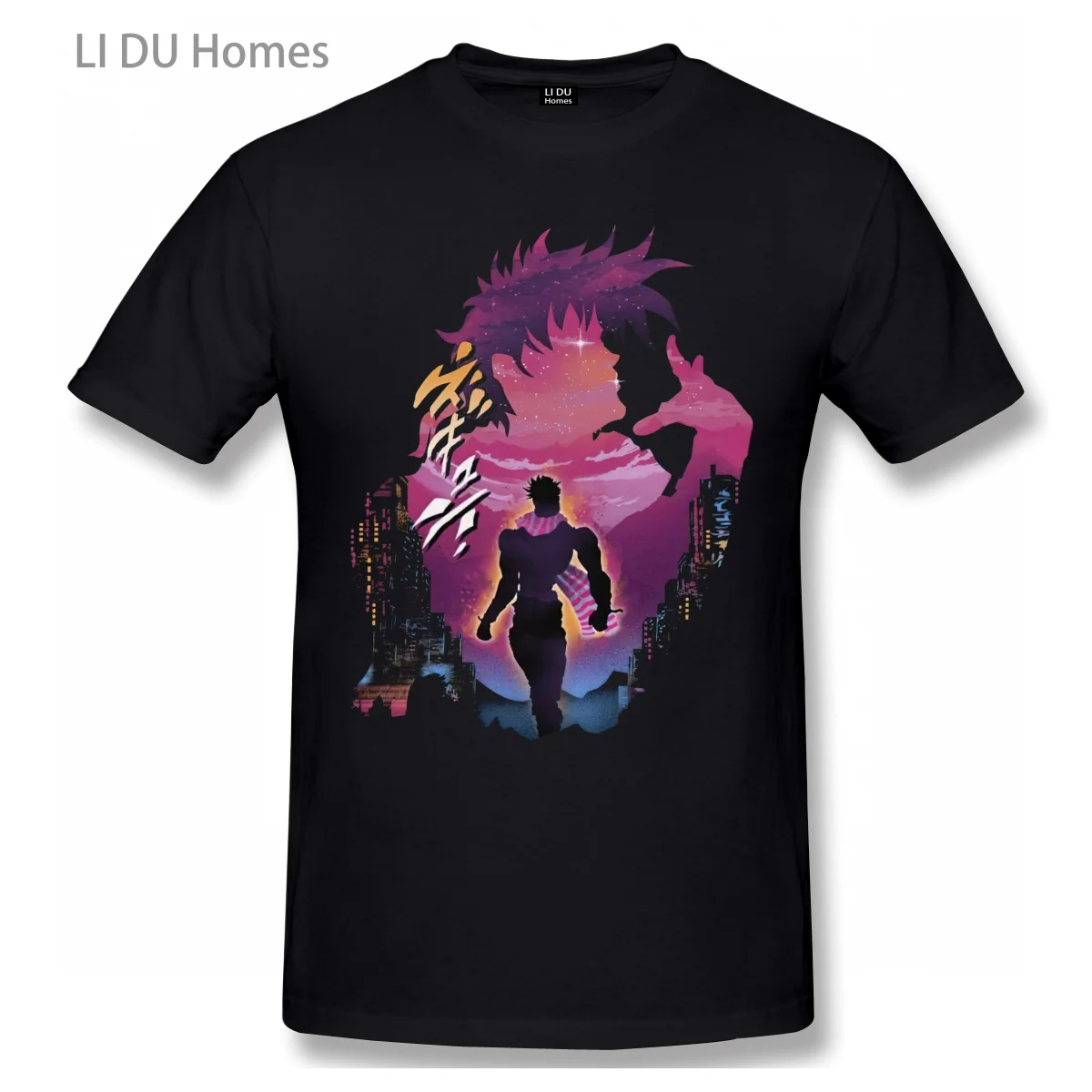 Jojo странные приключения манга Dio Brando футболка для мужчин/для женщин Летняя