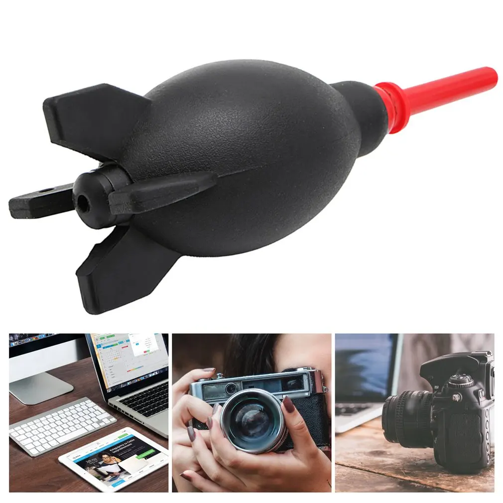Rocket Blower Dust Collector Slr Digital Camera Lens Dust Clean Vacuum Cleaner Camera Lens Cleaning Tool Rubber ONLENY 1PC