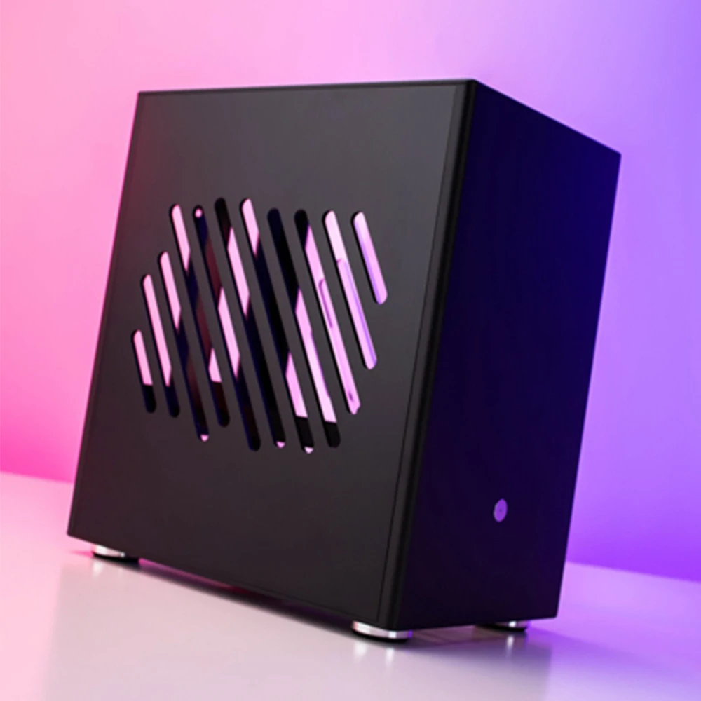 Sirius S40 Black Silver Aluminum PC Case For Mini ITX Monther Board Portable Computer Case With