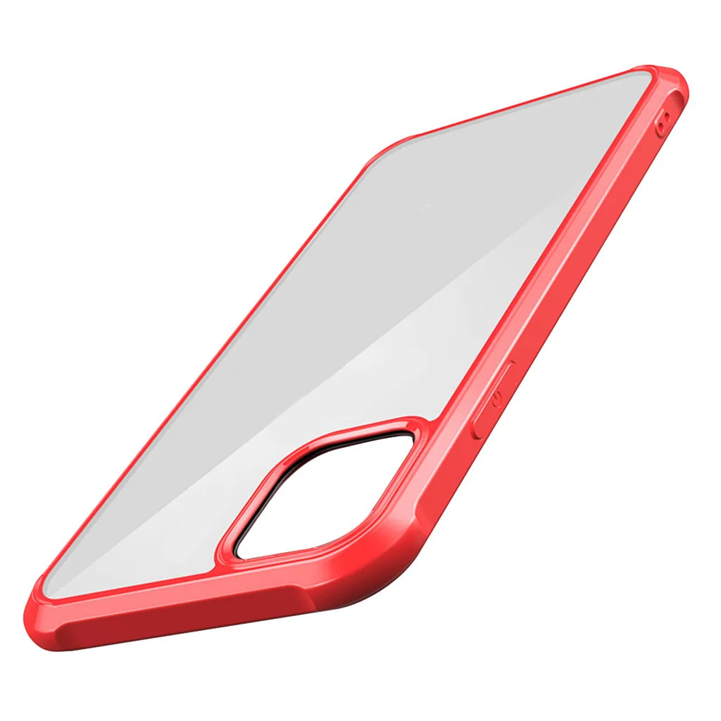 Dirt-resistant Slim Cover For IPhone 11 Pro  TPU Transparent Back Cover For IPhone 11 Pro hard edge fashion design appearance