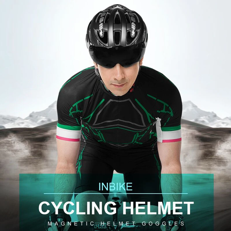 New INBIKE Bike Ultralight Helmet Mountain Road Bicycle MTB Helmet Safe MX-3 L