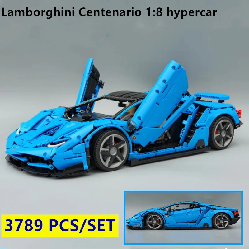 Новый супергоночный автомобиль Lamborghini 100 лет Centenario 1:8 для Lepinings Technic модель