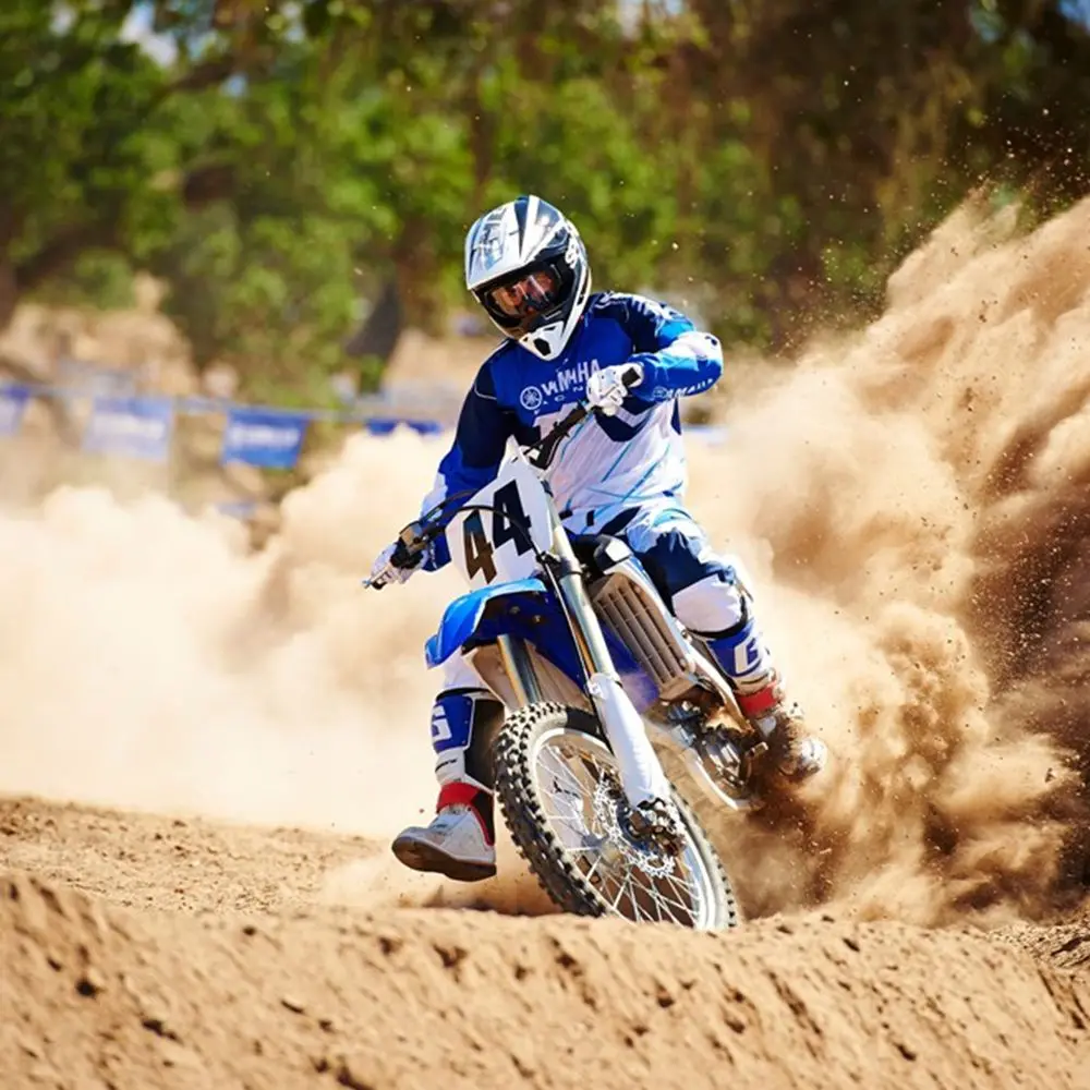 Для YAMAHA YZ250F YZ450F Full graphics наклейки Набор наклеек под заказ имя номера Глянцевые Наклейки водонепроницаемые