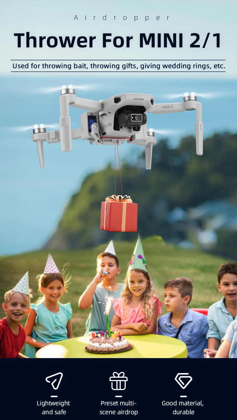 1 2 entrega isca de pesca parabólica