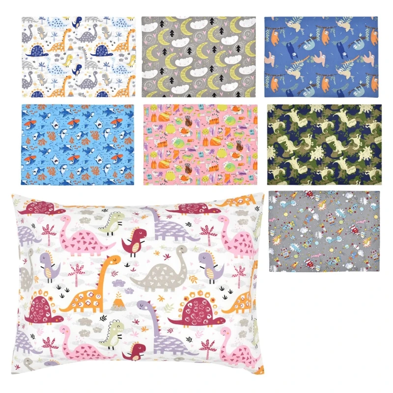 Envelope Kids Toddler Pillowcase Cotton Baby Pillow Cover Fits for 13x18in 14x19in 12x16in Pillow Soft Breathable H3CD baby pillow cover nursing pillow cover pillow case cover