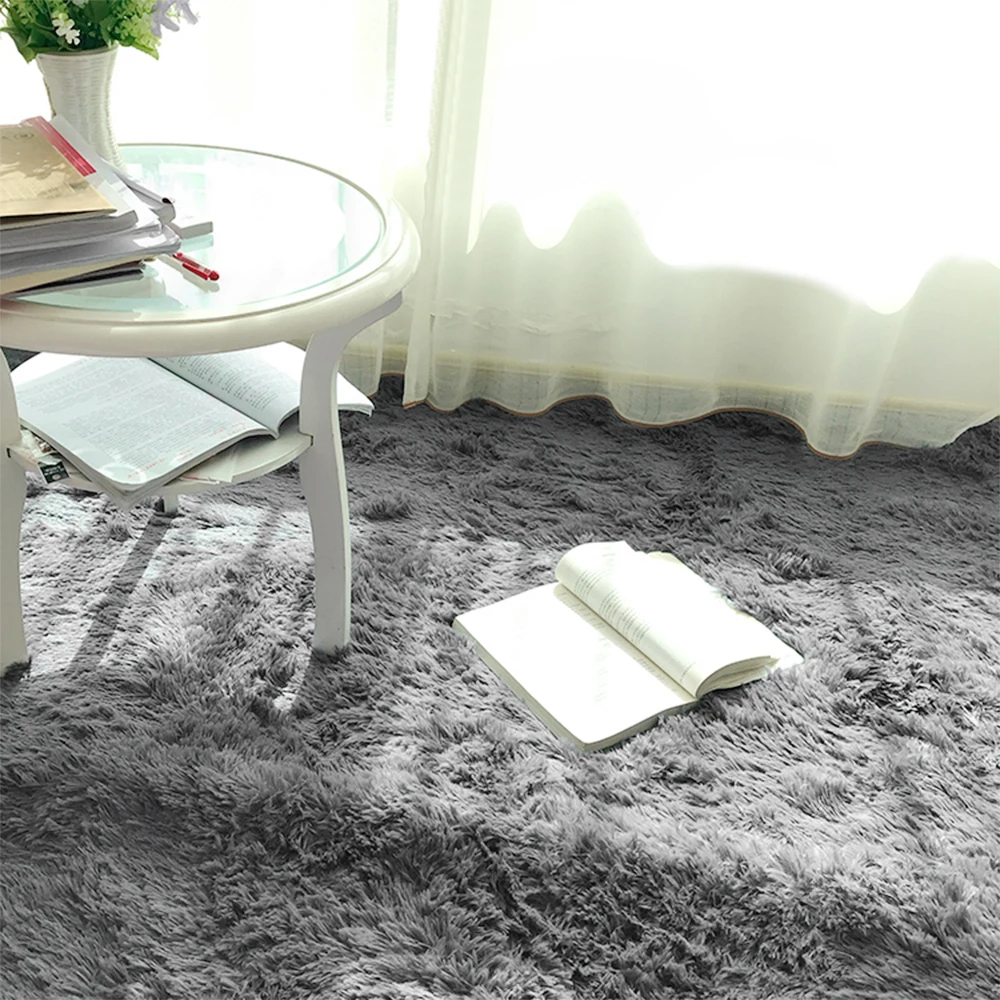 1 шт. меховой ковер для гостиной пол ванная комната Противоскользящие коврики для дома спальни овчины модераны супер мягкий длинный коврик