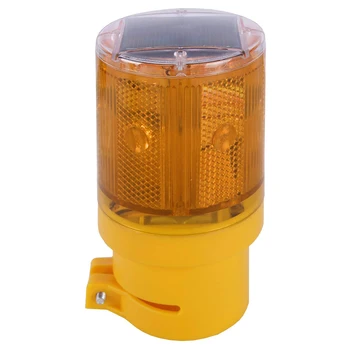 

Solar Powered Emergency LED Strobe Warning Light Wireless Garden Lamp Road Flashing Traffic Lights Flicker Beacon Lamps New Hot