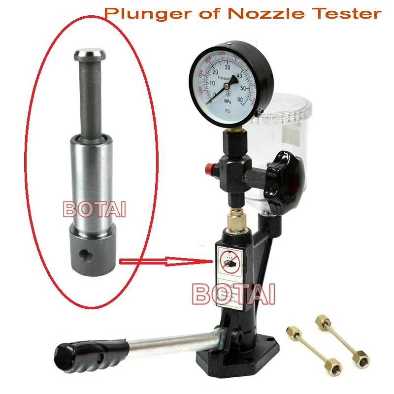 Émbolo de 10mm para probador de boquilla S60H, de repuesto para probador de inyector diésel, S80H, PS400A, S90H|Inyector de combustible| AliExpress