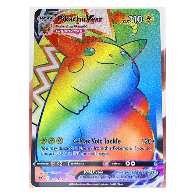 Pokemon Vmax Charizard Rayquaza Umbreon Toys Hobbies Hobby Collectibles  Game Collection Anime Cards