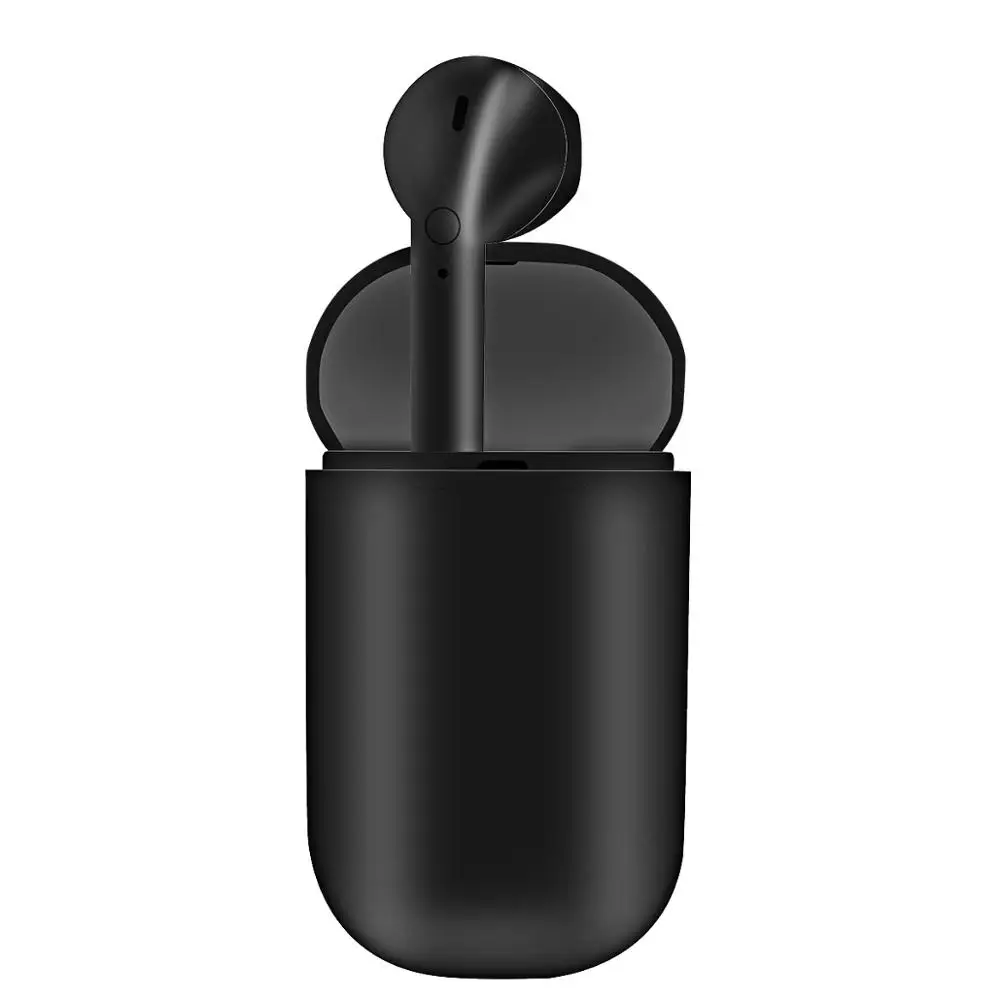 Y19 Single Black i7s TWS Bluetooth Earphone in-ear Wireless Headset Y19 Mini Music Earpiece Sport Earbuds with Wireless Earphone Charging Box - Цвет: Y19 Single Black