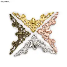 50 шт. 4 цвета резная книга Скрапбукинг альбомы папки коробка сумки декоративный воротник угловой Деревянный чехол декоративный 41x41 мм 50 шт. 4 цвета резная книга Скрапбукинг альбомы папки коробка сумки декоративный воротник угловой Деревянный чехол декоративный 41x41 мм