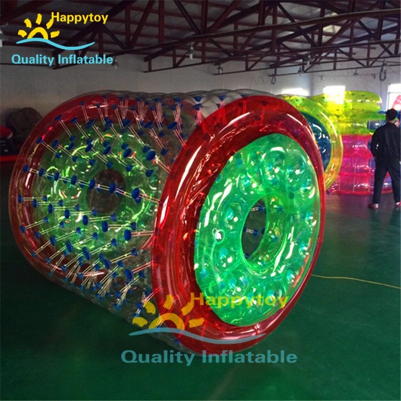 

PVC Inflatable Human Size Water Hamster Roller Wheel Pool Float Toys for Waterpark
