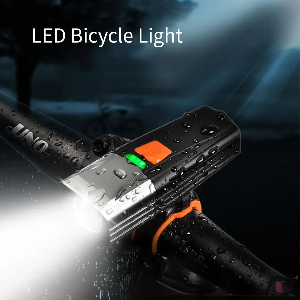 Профессиональный 900lm USB Перезаряжаемые T6 светодиодная велосипедная фара водонепроницаемый, Ультраяркий 5 режимов сумка для велосипеда на передней раме свет