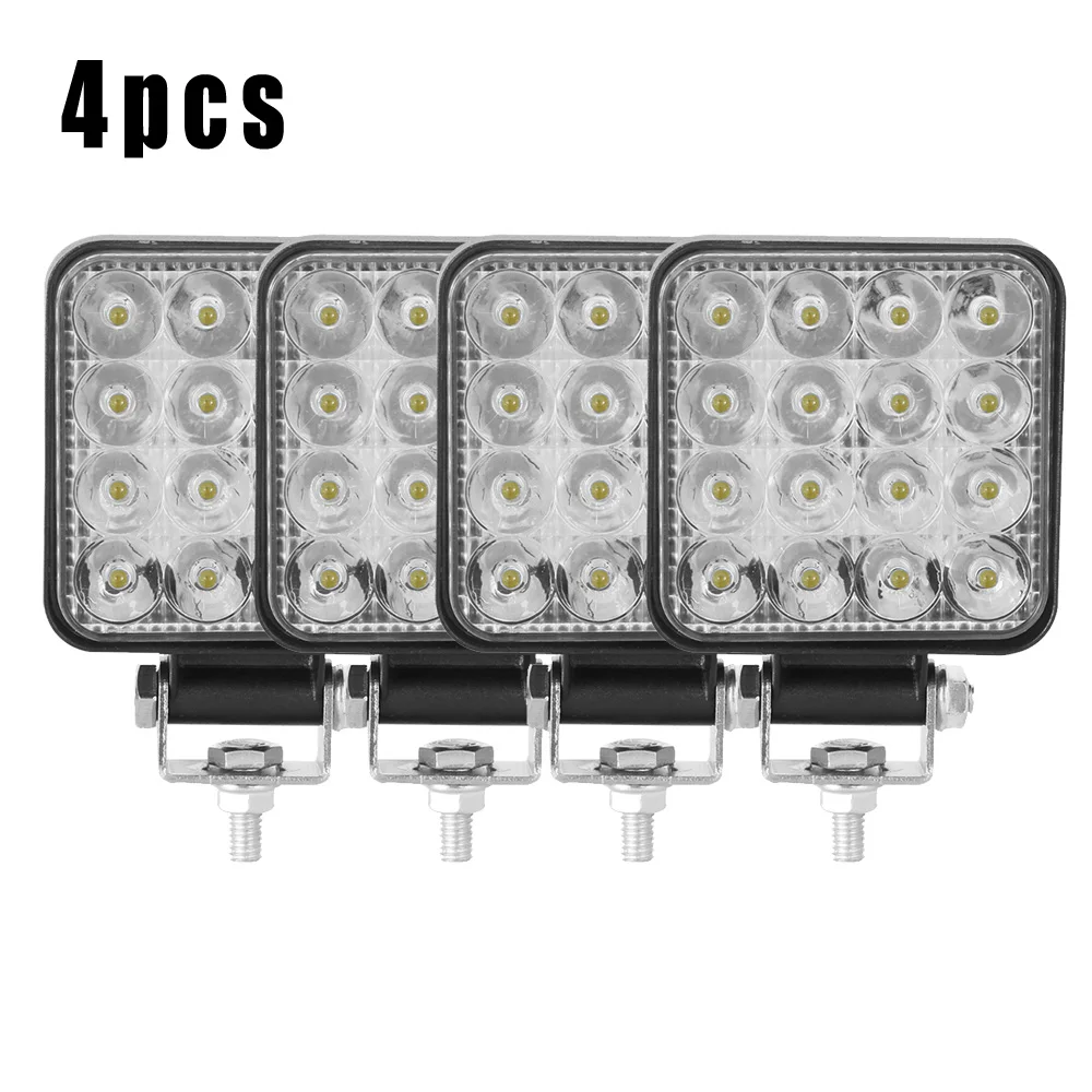 3 дюймов точечная Светодиодная рабочая лампа 160W 16 бисера квадратный противоударный Водонепроницаемый автомобиль грузовик тележки кораблей авто светильник s