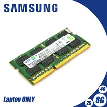 Samsung-memoria para portátil, 8GB, 4GB, 2GB, 4G, PC2, PC3, PC3L, DDR2, DDR3, 667Mhz, 800Mhz, 1333hz, 1600Mhz, 5300S, 6400, 8500, 10600, ECC