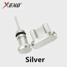 Металлический порт зарядки Micro USB+ порт наушников Пылезащитная заглушка Android мобильный телефон 3,5 мм заглушка для порта гарнитуры извлечение карты Pin