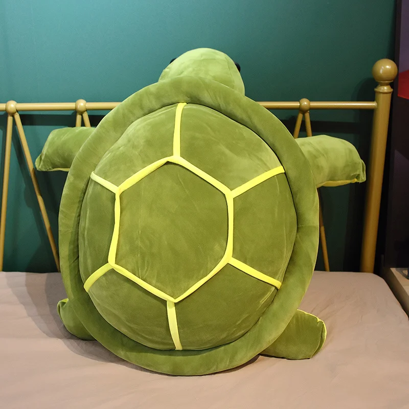 Cute Ocean Sea Turtle Plush Turtle Toy Stuffed Animal Doll Cushion Pillow Kids - 55Cm