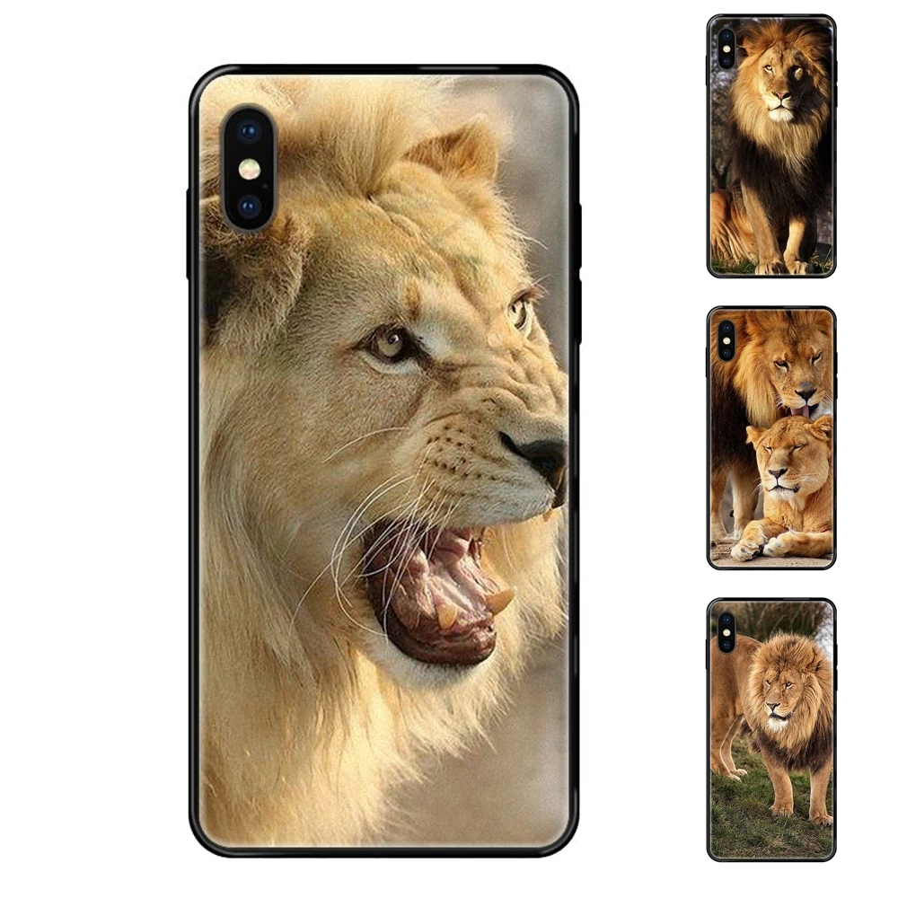 Новый черный мягкий многоцветный чехол King Of Lion для Huawei Honor Play V10 View Mate 10 20 20X 30 Lite Pro Y3
