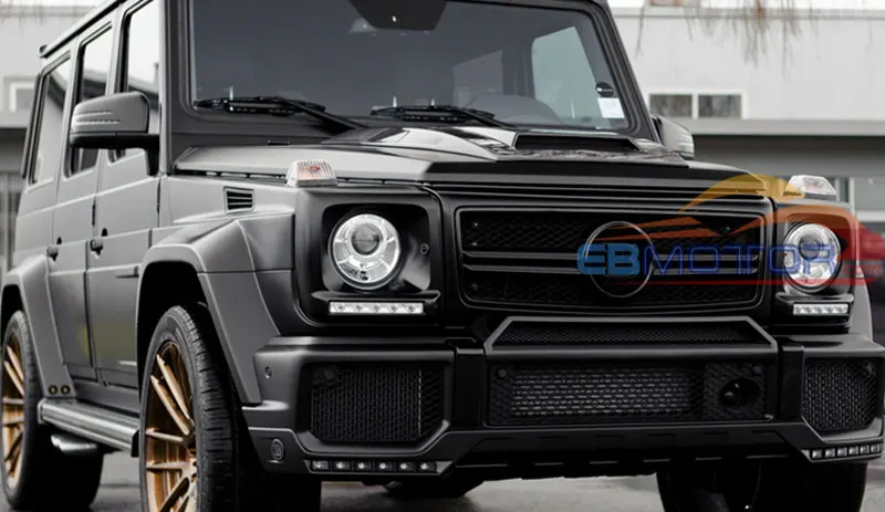 ebmotor-com B style  HOOD SCOOP HOOD VENT Hood Attachment FOR BENZ G CLASS W463 G63 G65 G500 G55 2012UP 4_9153