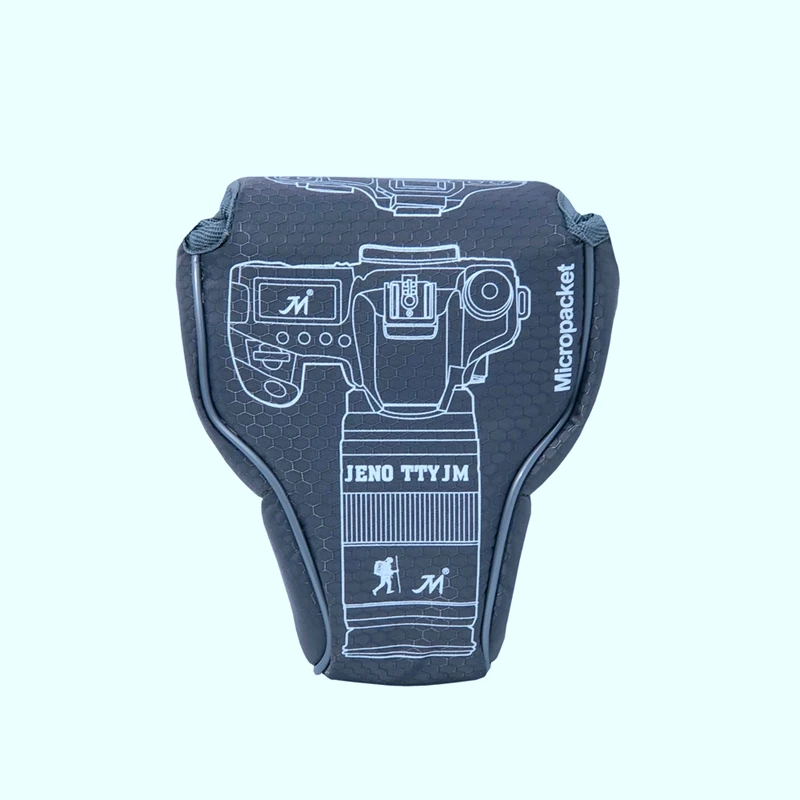 Треугольная Водонепроницаемая Противоударная сумка для камеры, защитная микросумка для объектива Fuji XA3 sony A7 A6500 Canon M5 Nikon D3500 - Цвет: Gray