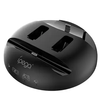 

Durable Charging Dock Multi-function 4 in 1 Charge Station Stand Showcase Holder Fit for N-Switch/N-Switch Lite/Pro