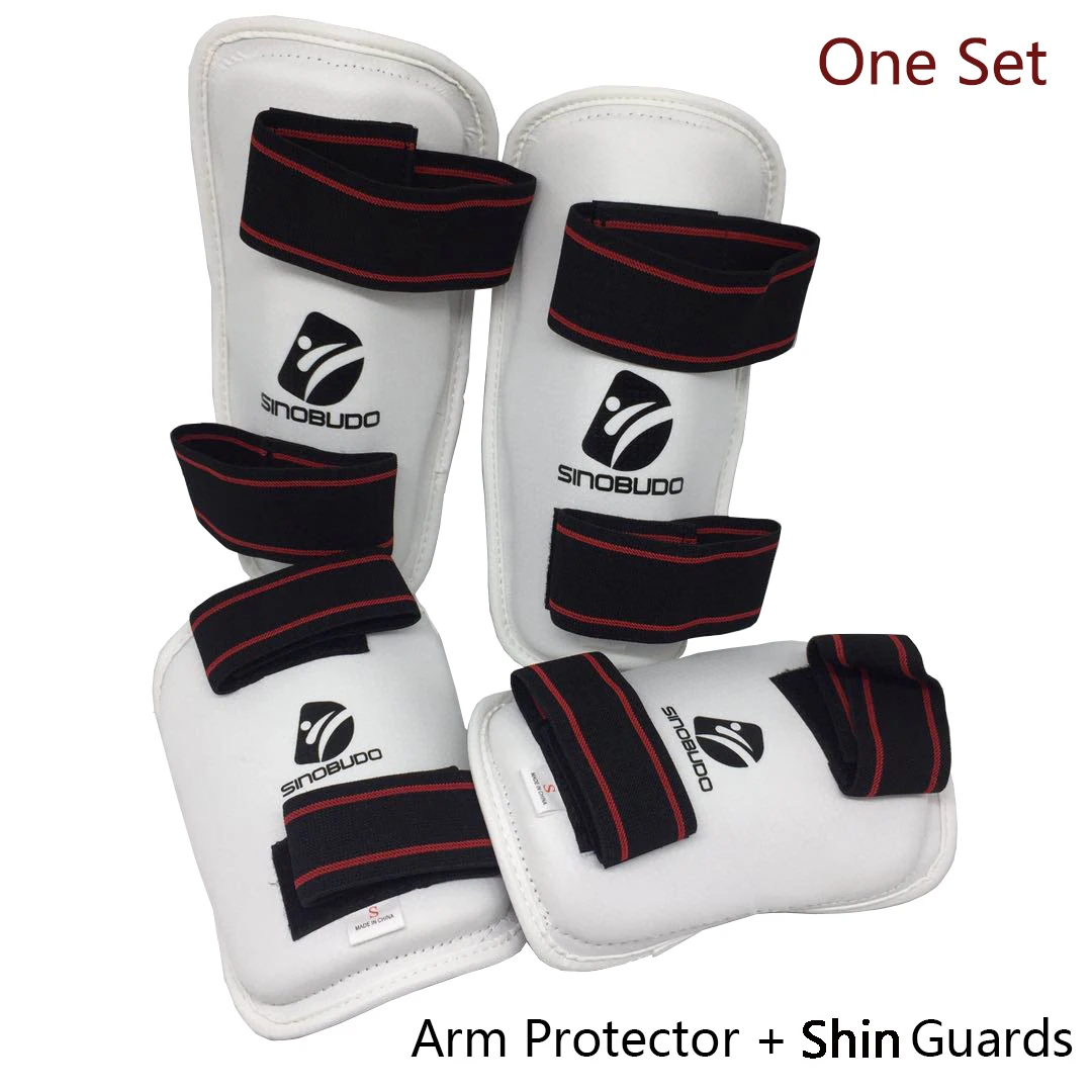 Protector de brazo profesional WTF para Taekwondo, polainas de boxeo, equipo MMA - Imagen 3