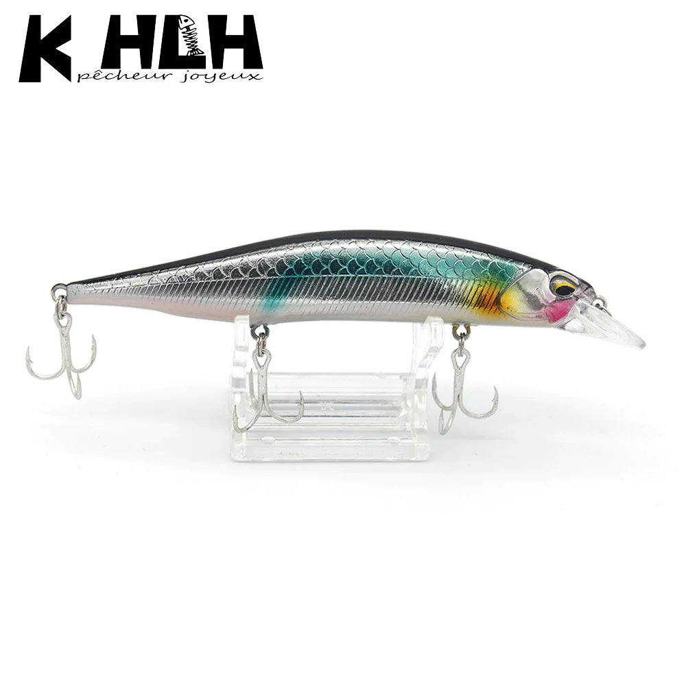 HLH Плавающий Гольян 120 мм 19 г 0 2 м рыболовная приманка jerkbait slahbait snapper bass seabass Щука