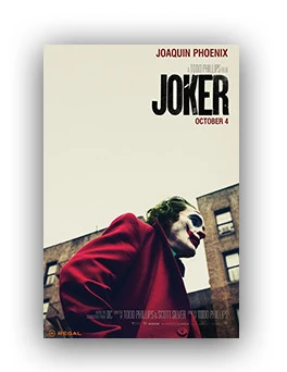 ジョーカー　USオリジナル映画ポスター 映画『ジョーカー』85/100点 - チャームロッカー