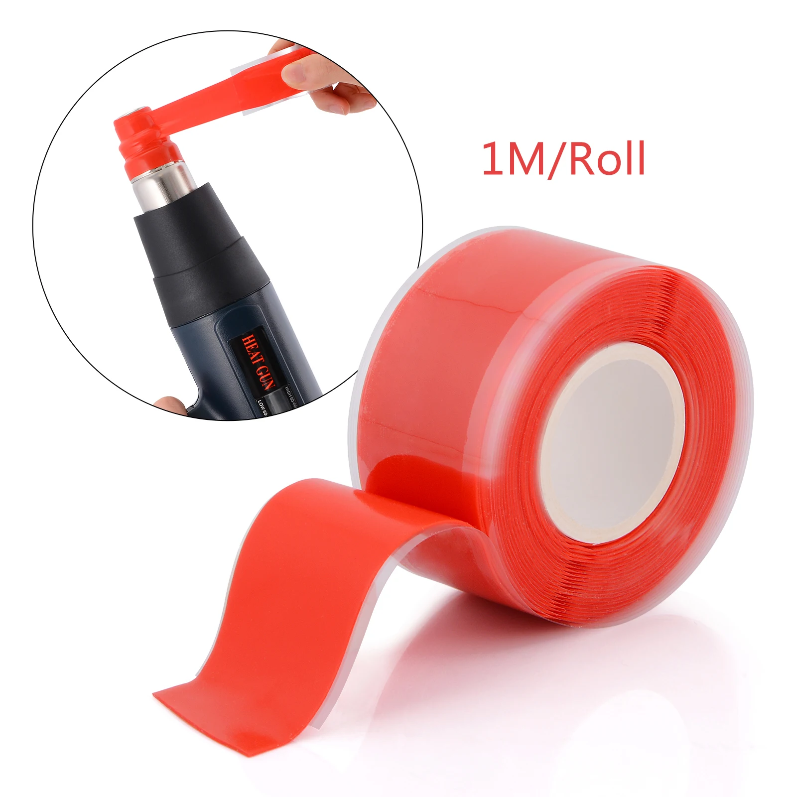 EHDIS 100CM Hot Air Gun Heat Protection Tape High Temperature Insulation Window Tint Vinyl Film Wrapping Car Repair Sealed Tool
