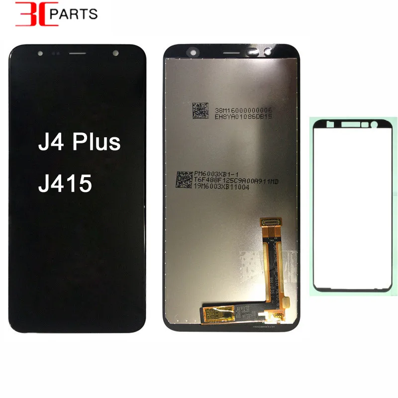 Для Samsung Galaxy J4 Plus J415 SM J415F J415G J415FN ЖК дисплей с Toush дигитайзером в сборе Бесплатная