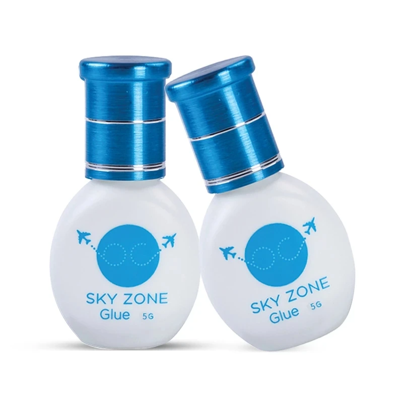 1pc 5g SKY GLUE 2 Seconds Fastest Dry Time Strongest Eight Star Bonding Power Eyelash Extensions Glue Korea Sky Zone Black Glue 3