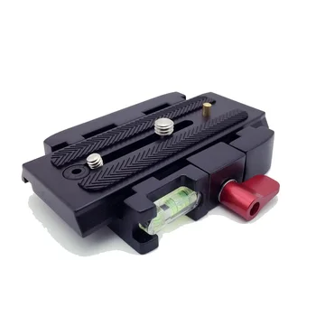 

Camera Tripod Aluminum Quick Release Plate Assembly P200 Clamp Adapter for Manfrotto 577 501 500AH 701HDV Q5 HD2000 HD4000