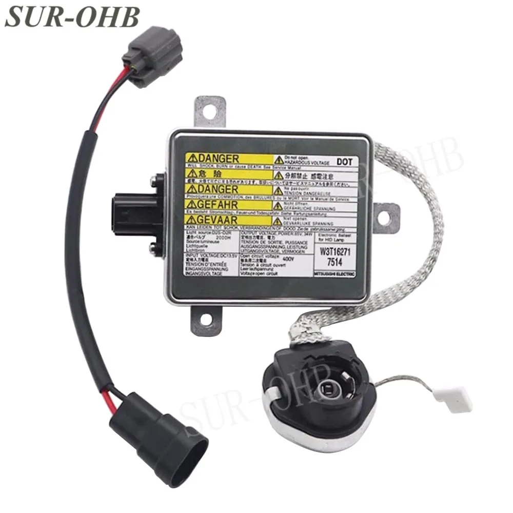 OEM Замена W3T16271 Xenon Gen3.1 HID Headlight D2S W3T19371 Комплект ламп 33119SAA013 балласт с