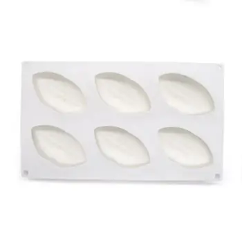 

6 Holes Red Lips Shaped Mousse Mold Silicone DIY French Dessert Chocolate Mould D08F