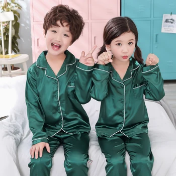 

Boys pajamas 2018 spring and autumn long sleeve children's clothing sleepwear pajamas suit girls pyjamas sets for kids tracksuit
