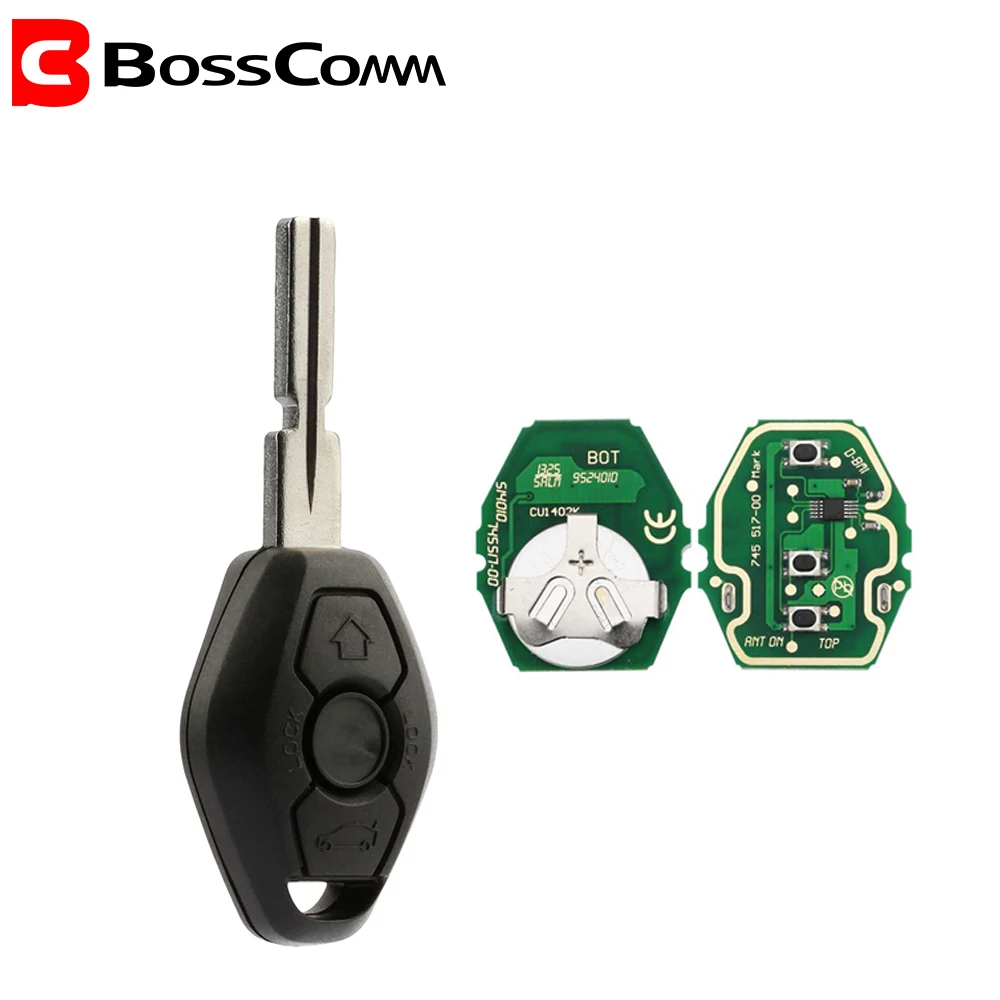 Пульт дистанционного управления для автомобильных ключей Bosscomm EWS BMW E38 E39 E46 X3 X5 Z3 Z4