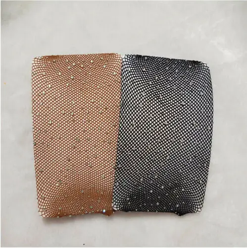 Meihuida Fashion Girls Children Kid Bby Mesh Fishnet Net Pattern Pantyhose Solid Tights Long Stockings with Sequins or Glitter