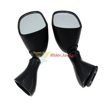 Black Мотоцикл зеркала заднего вида для Suzuki Katana GSX 600F / 750F 1998-2006 1999 2000 2001 2002 2003 2004 2005 - Цвет: Black