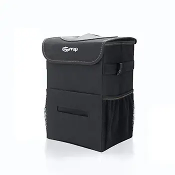

Free Shipment Waterproof Folding Car Trash Bin Auto Organizer Storage Box Car Garbage Can Garbage Bag Bucket Trash Bag