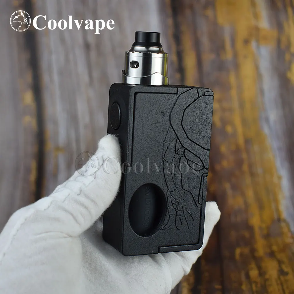 Coolvape механический бокс мод с coolvape RDA 13 мл силиконовая бутылка 18650 батарея авто