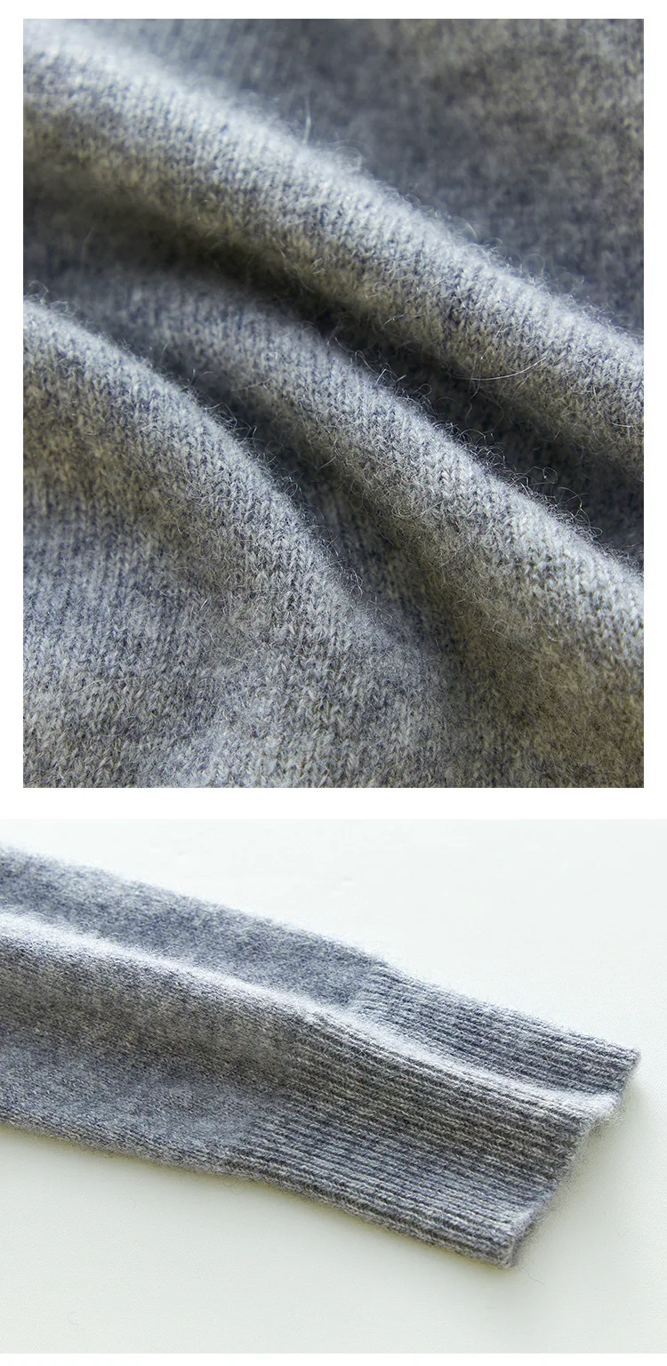 SuyaDream Women Sweaters High Quality 100%Cashmere Basic V neck Pullovers 2021 Fall Winter Simple Chic Knit Wear SuyaDream Women Sweaters High Quality 100%Cashmere Basic V neck Pullovers 2021 Fall Winter Simple Chic Knit Wear