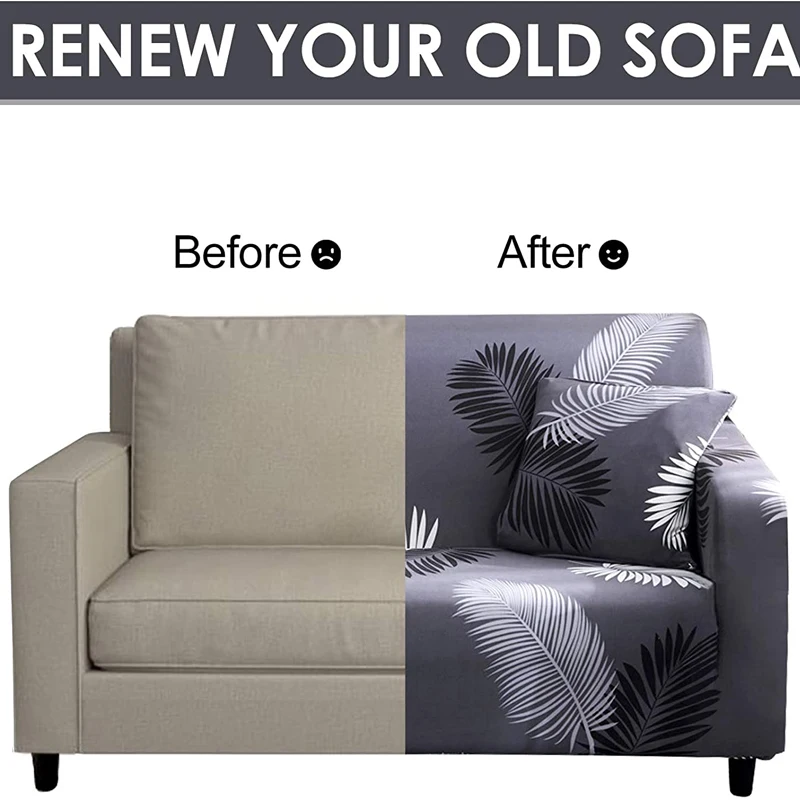 floral stretch sofa cover couch cover slipcovers armchair corner sofa cover chaselong protector for pets and kids fully wrap 6
