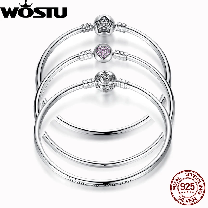 Настоящий 925 пробы серебряный браслет, 7 стилей, цепочка с бусинами для женщин, Подарочный браслет и браслет, подходит для DIY, модное ювелирное изделие