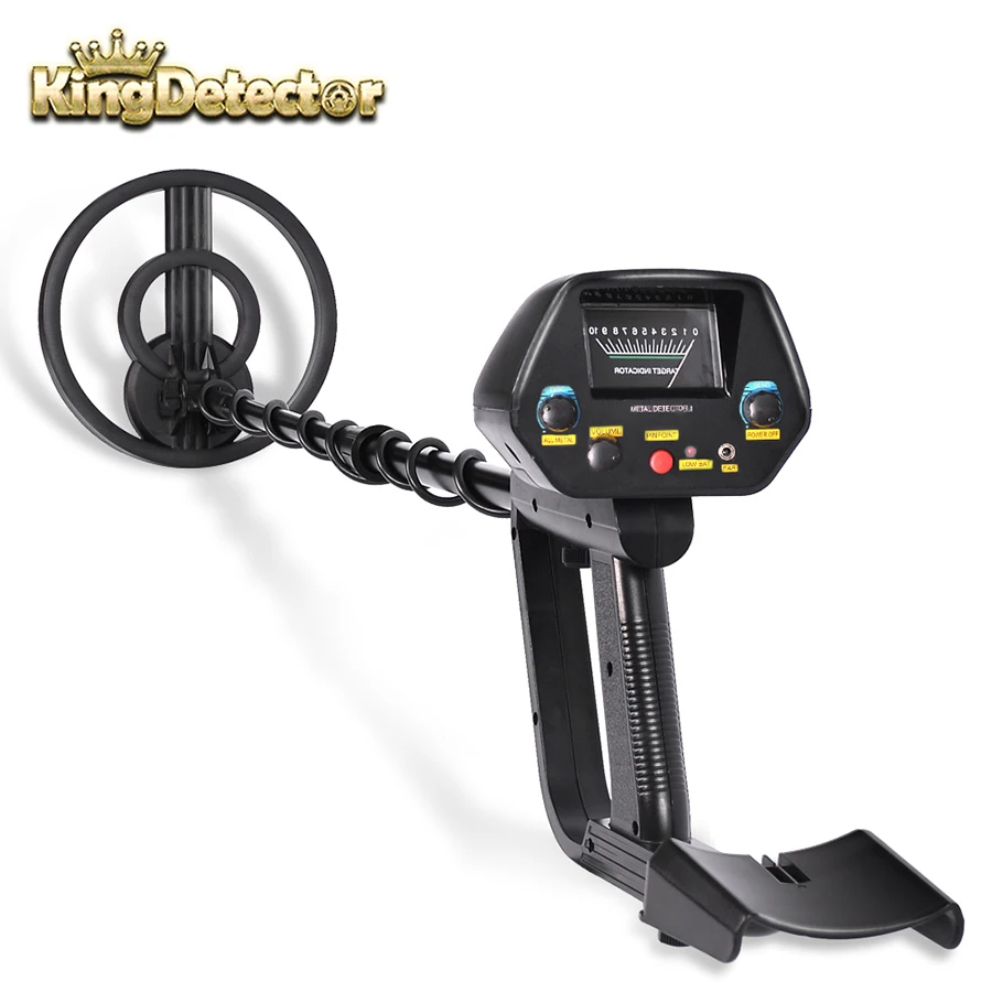 

MD-4080 Portable Gold Detector Waterproof Search Coil DISC ALL METAL and PINPOINT Metal Detector Underground Metal Detector