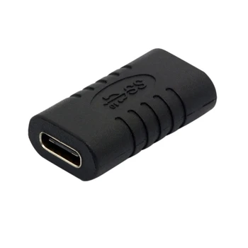 

USB C Adapter Female to Female Type C Adapter Straight Tiny USB-C Adaptor USB 3.1 Type-C Connector Converter